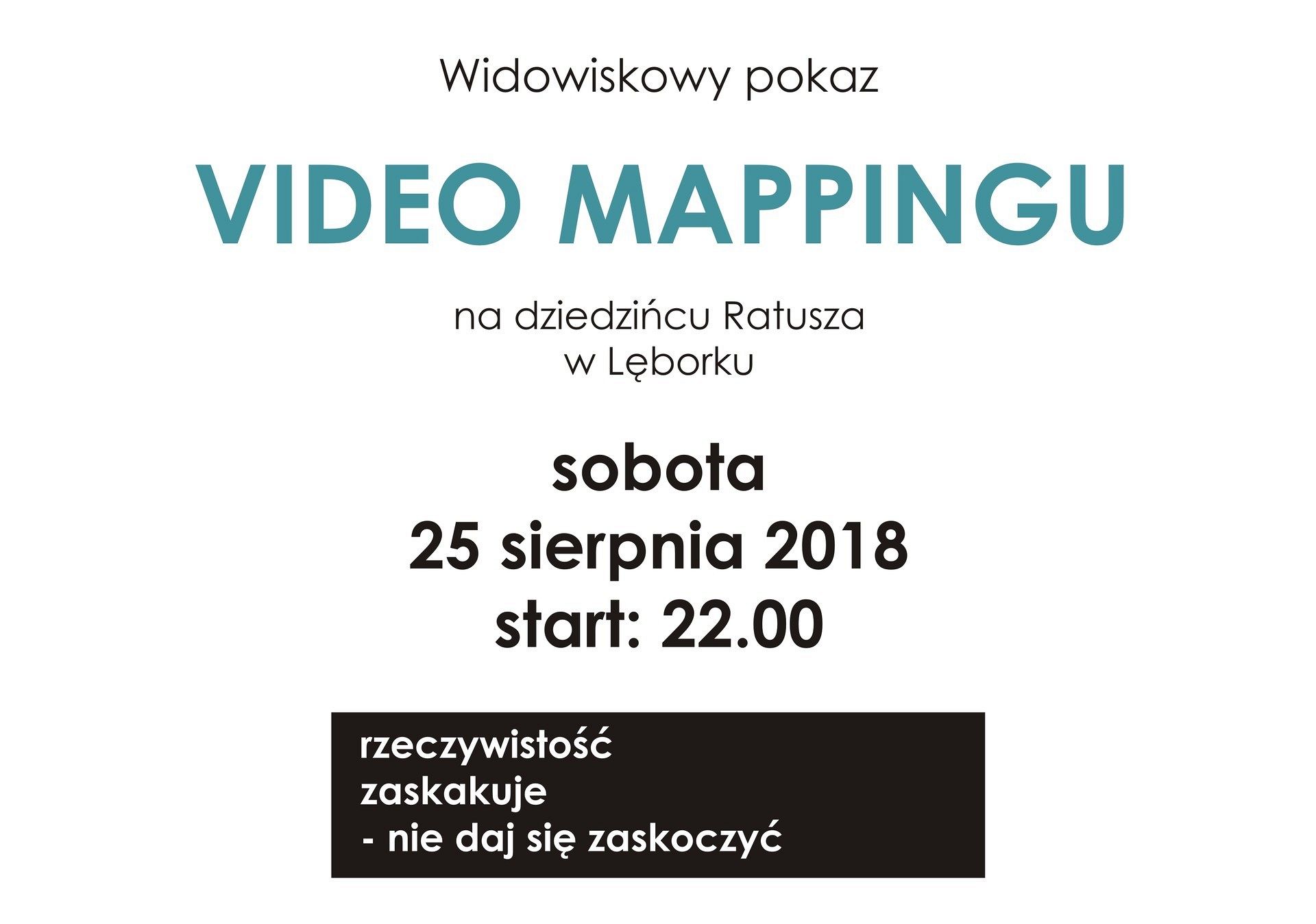 Video mapping w Lęborku!