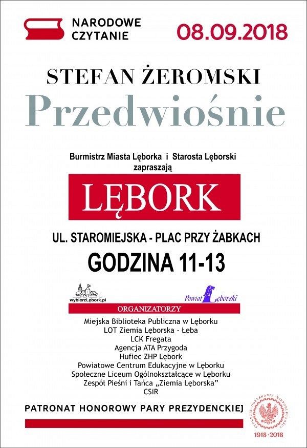 Narodowe Czytanie przy „żabkach”