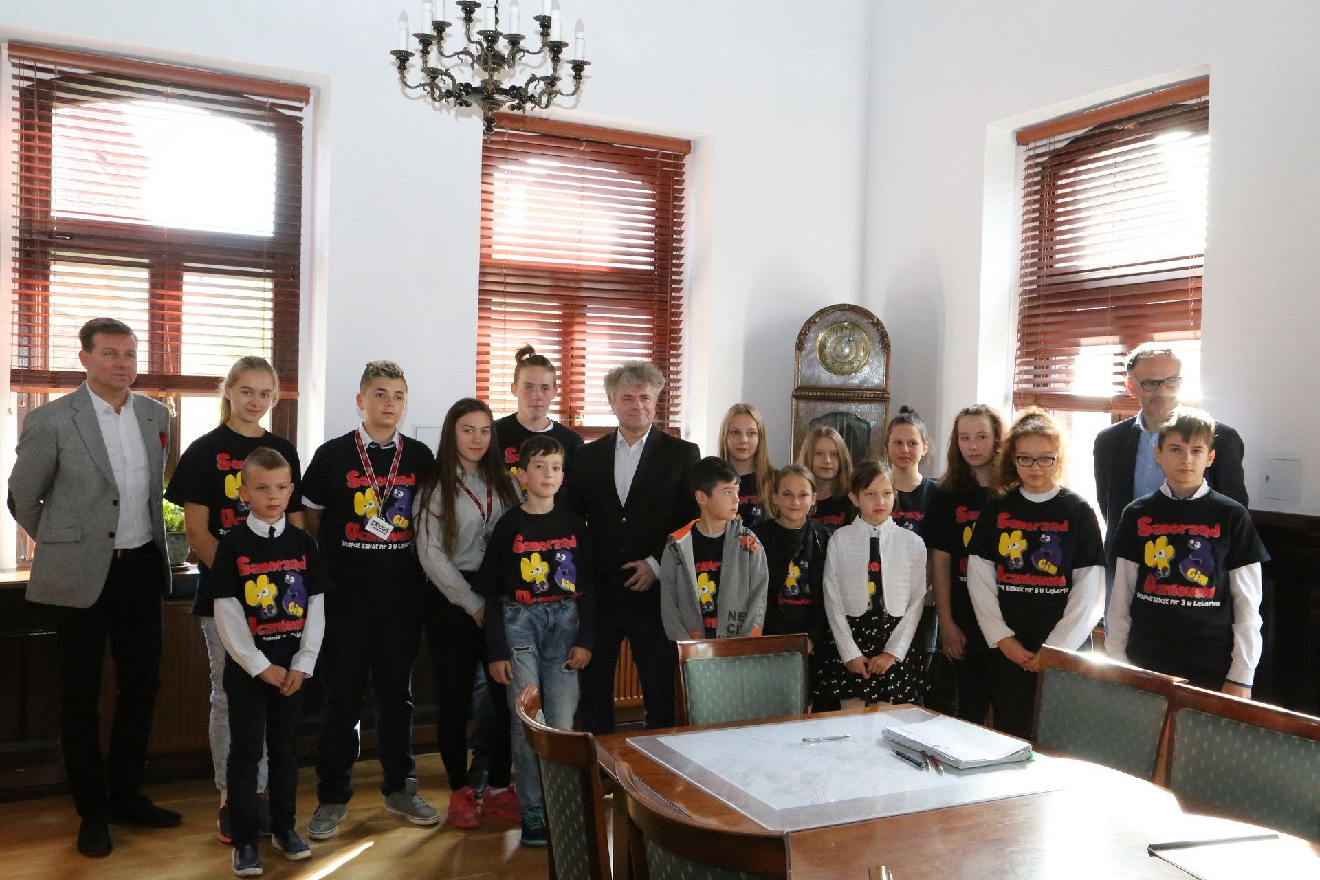 Wizyta Samorządu Uczniowskiego 43 w Ratuszu