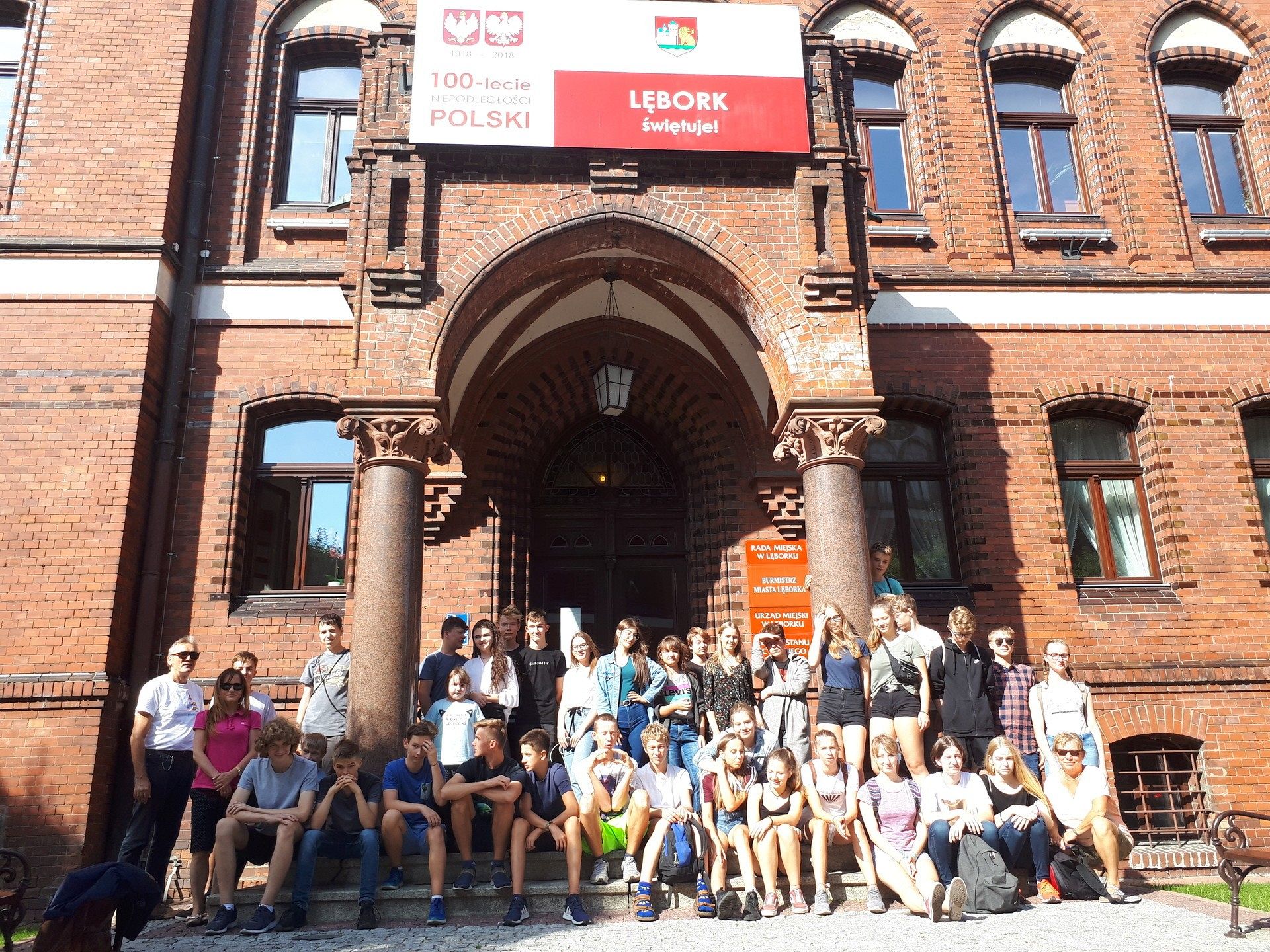 Młodzież ze Stralsundu z wizytą w ratuszu