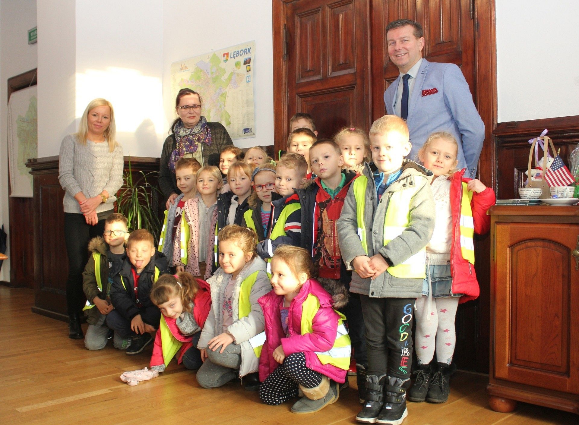 Przedświąteczna wizyta przedszkolaków