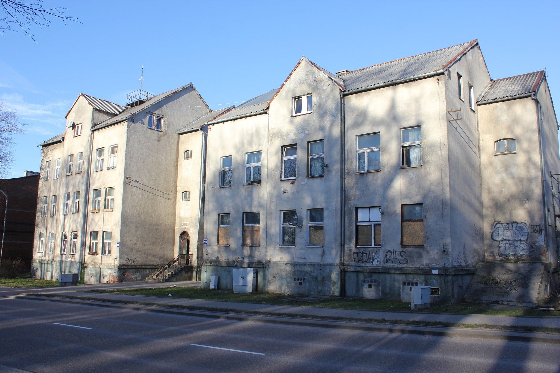 Ruszył remont budynków Gdańska 93-96 w ramach