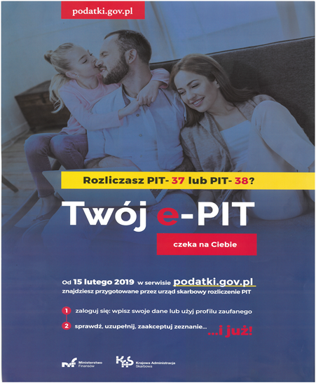 Twój e-PIT – rozlicz elektronicznie na portalu