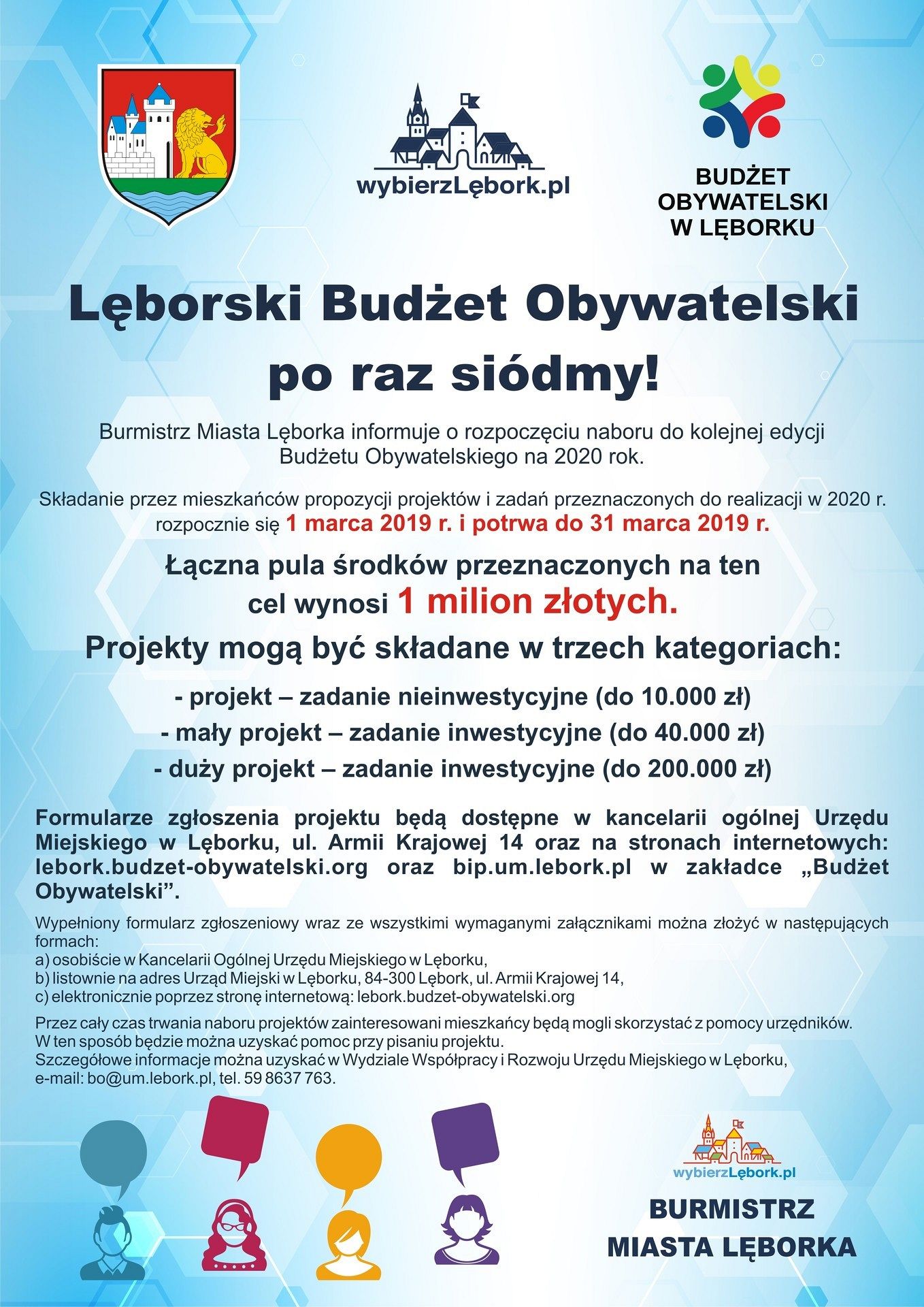 Lęborski Budżet Obywatelski po raz siódmy!