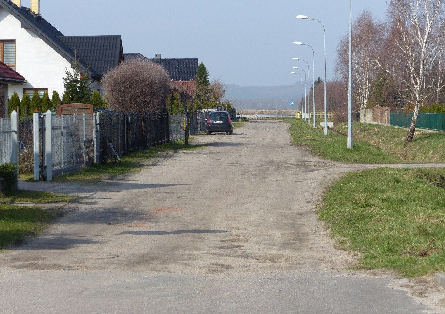 Drogowcy na ulicy Powstania Styczniowego