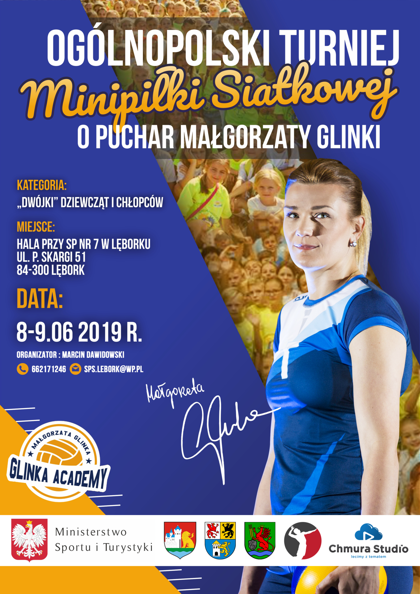 Zagrają w Minisiatkówkę o Puchar Małgorzaty Glinki