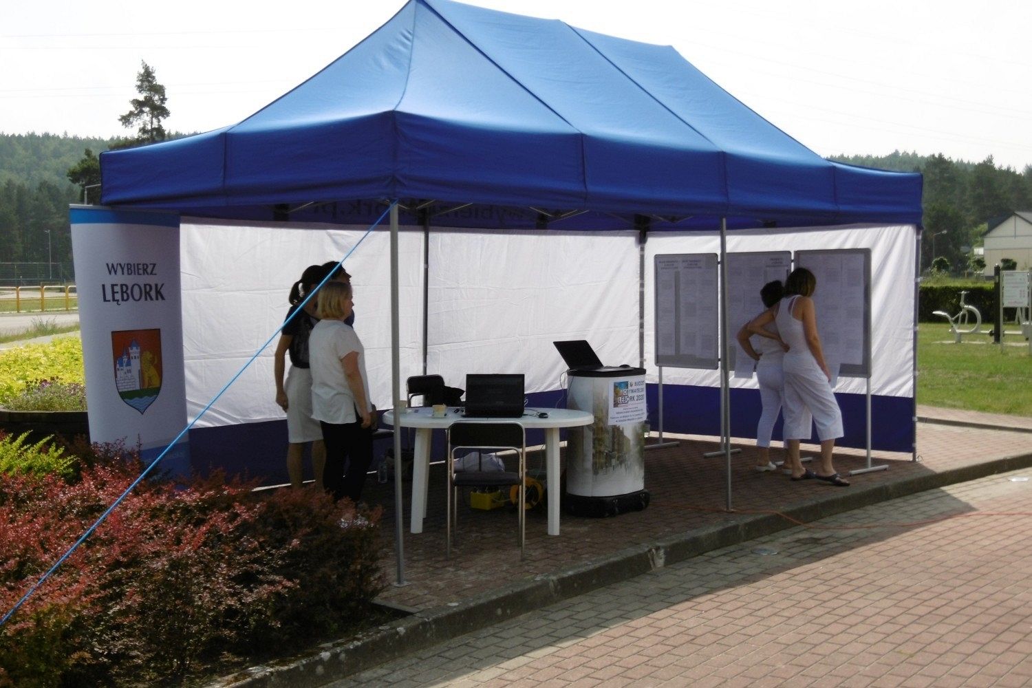 Przy Pływalni "RAFA" można głosować na