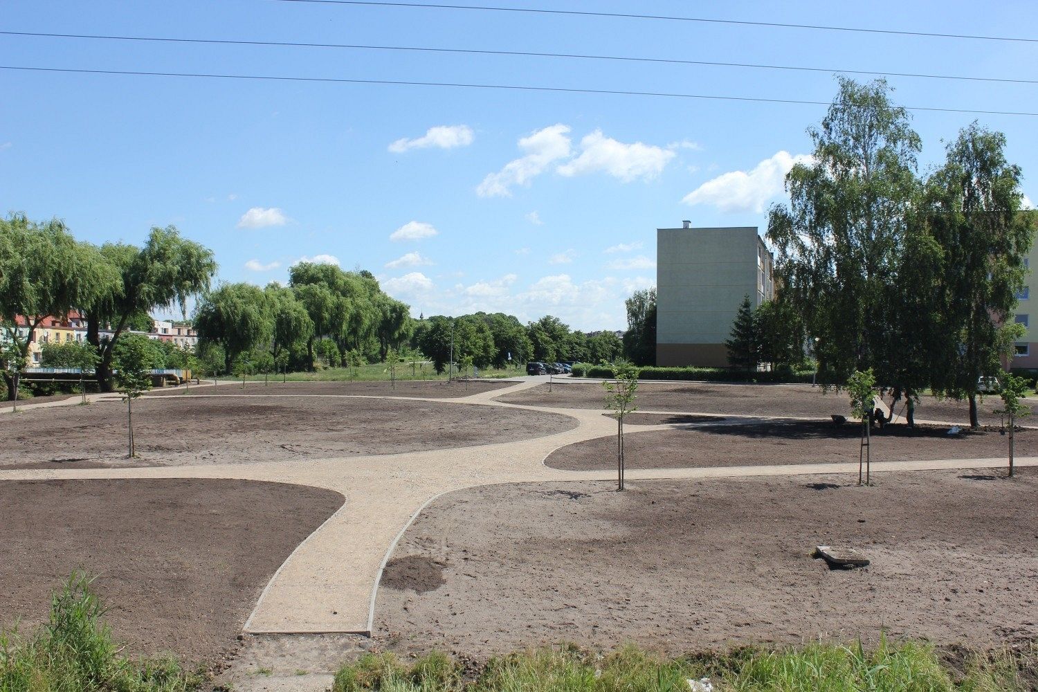 Przy Czołgistów powstaje teren zielony