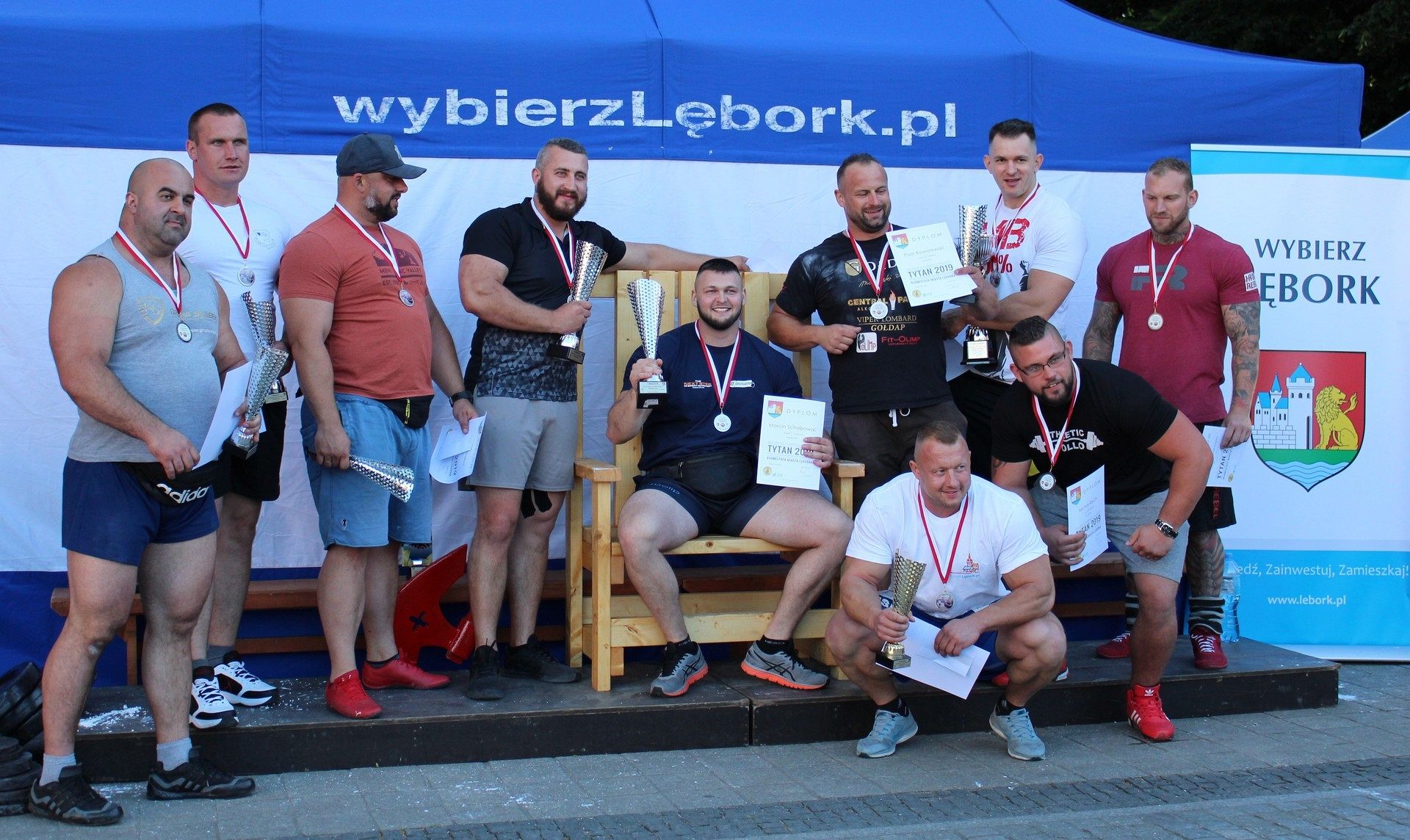 Tytani pokazali siłę na Placu Pokoju