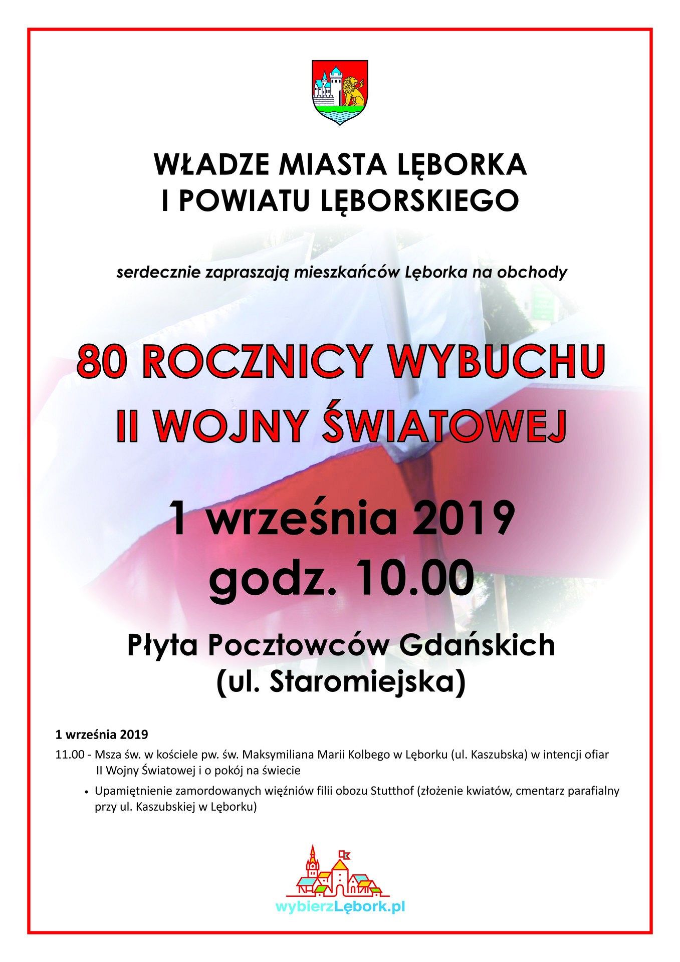 80 rocznica wybuchu II Wojny Światowej