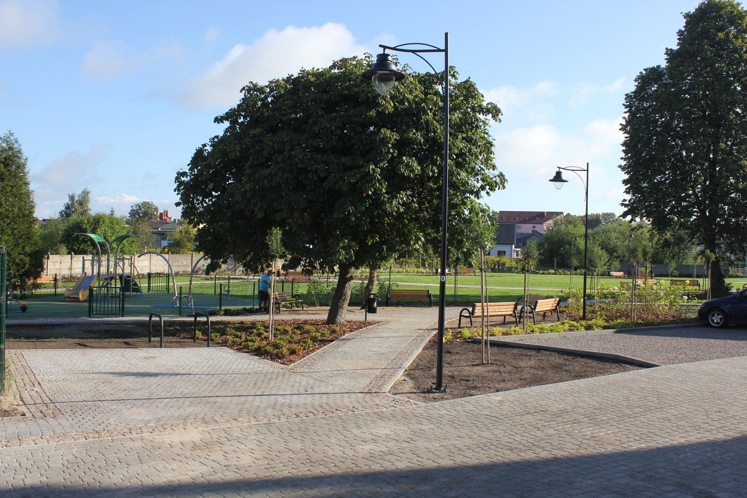 Rewitalizacyjna zmiana na podwórku przy