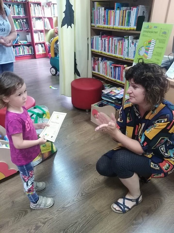 Z książką na start