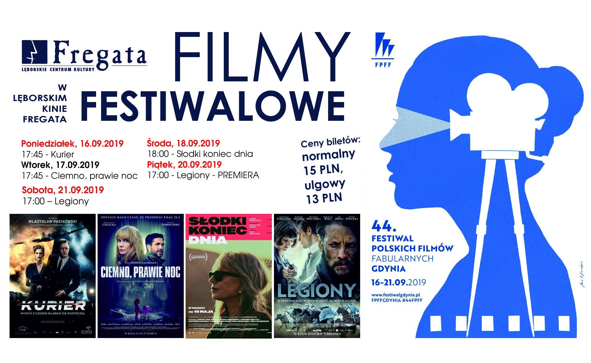 Festiwalowe filmy w Kinie „Fregata”!
