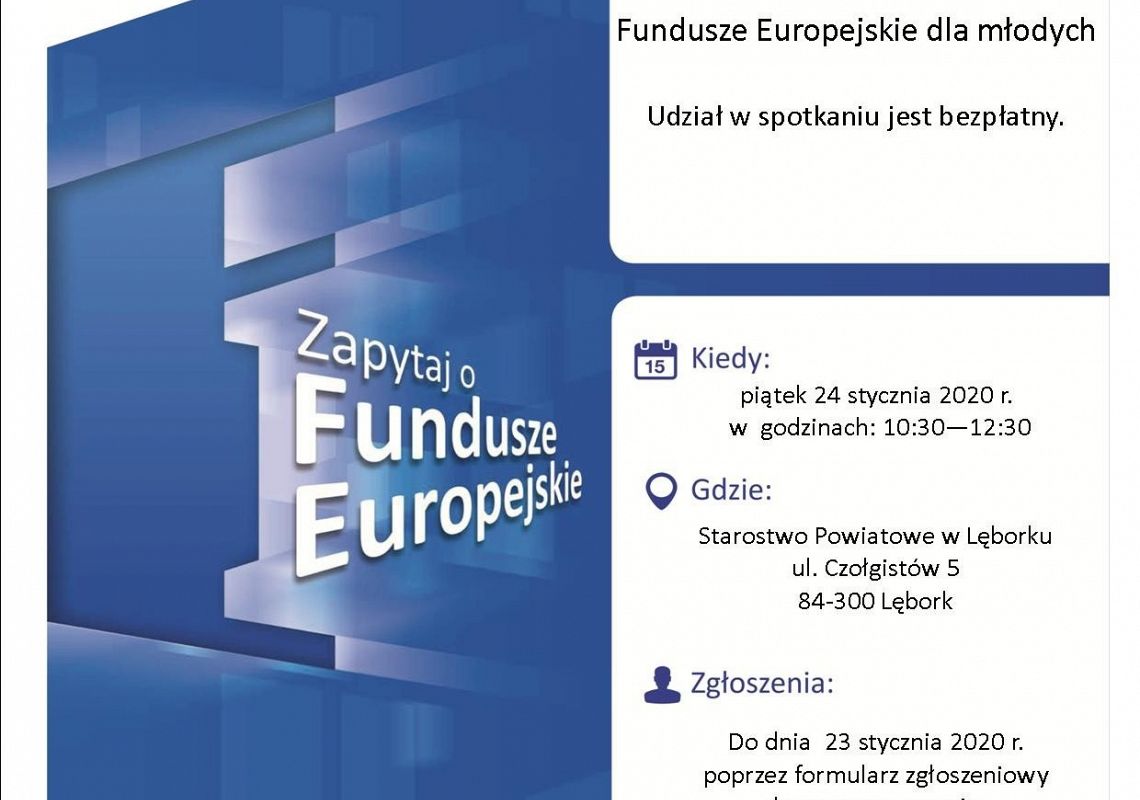 Spotkanie o funduszach europejskich dla osób 35269