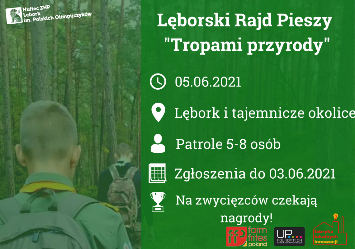 Lęborski Rajd Pieszy „Tropami przyrody” - zapisy 38646