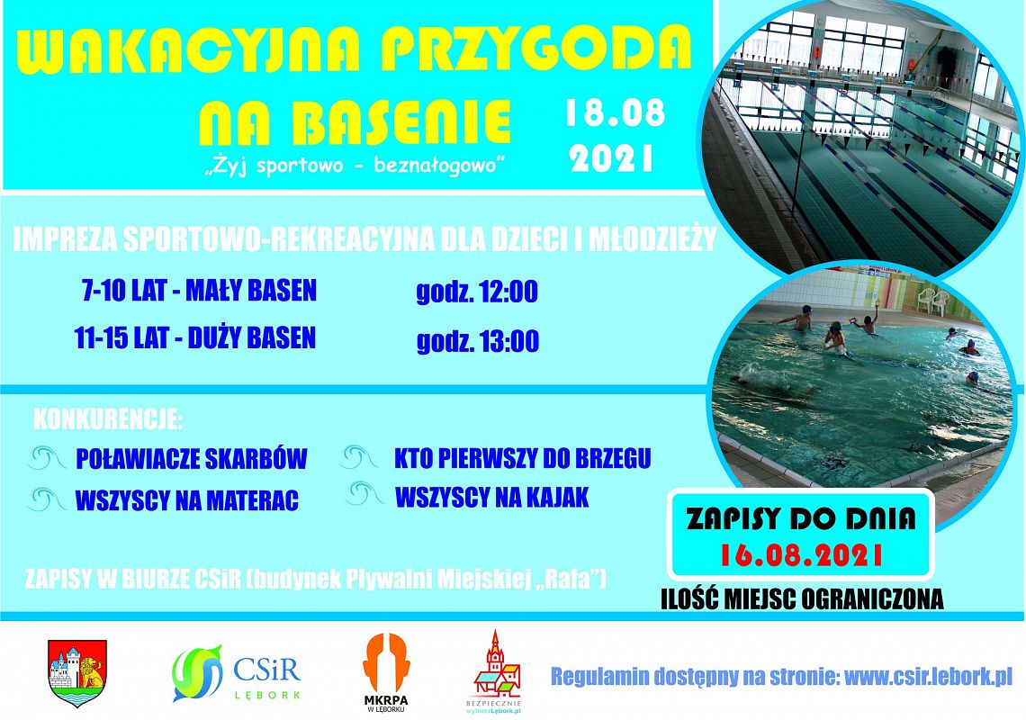 Wakacyjna przygoda na basenie 39500