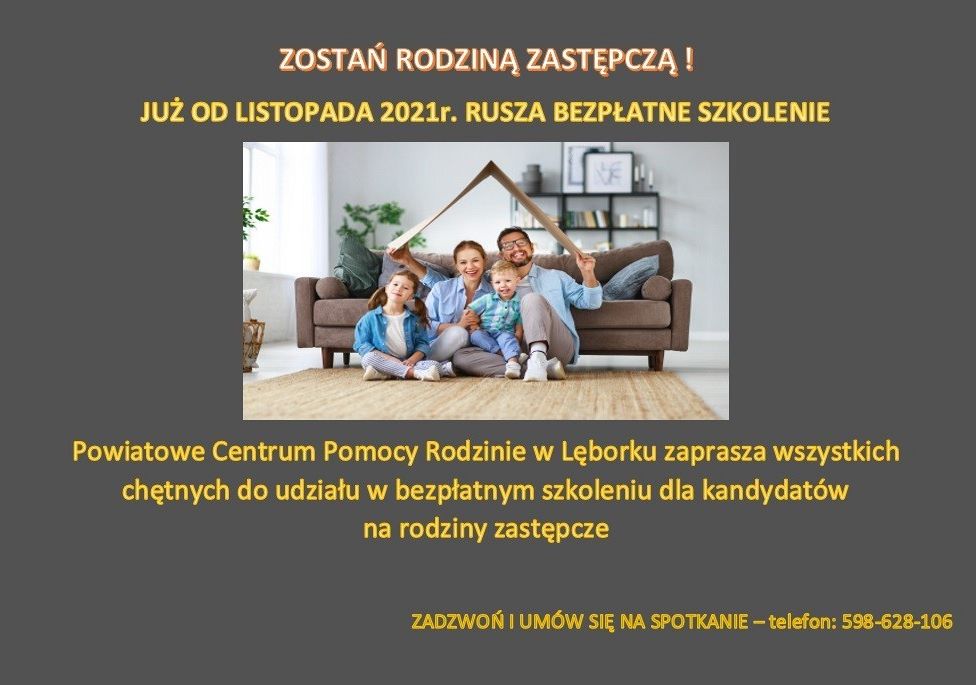 Szkolenie dla przyszłych rodzin zastępczych 40497