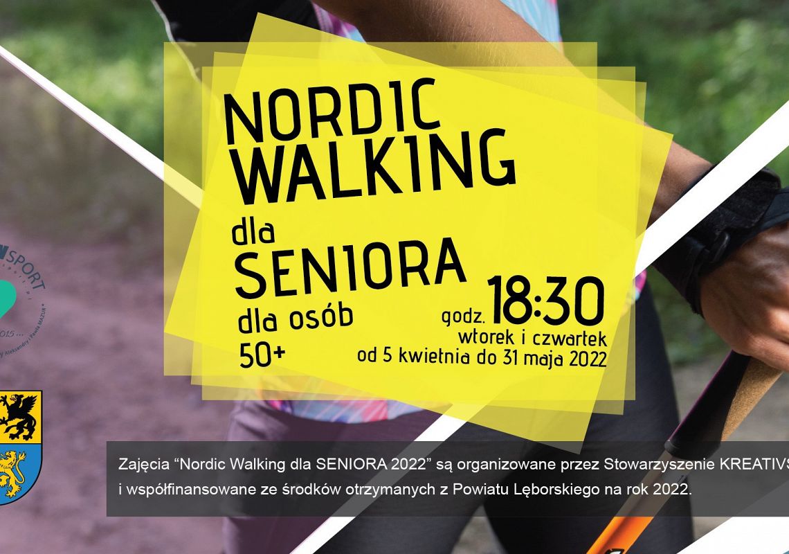 Bezpłatne zajęcia Nordic Walking dla Seniorów 42216