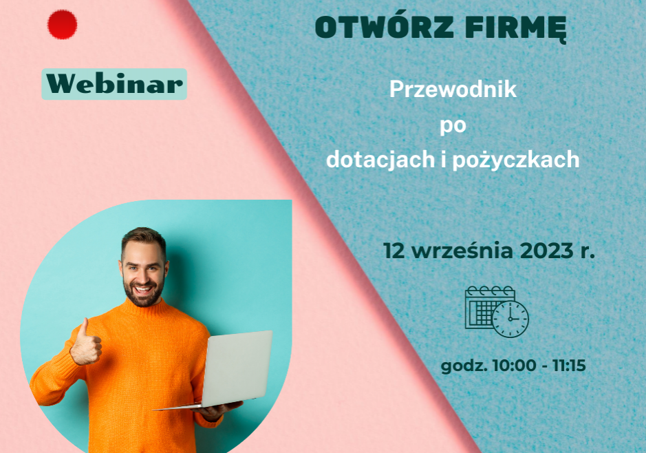 Zapraszamy na webinar „Otwórz firmę - Przewodnik 51124