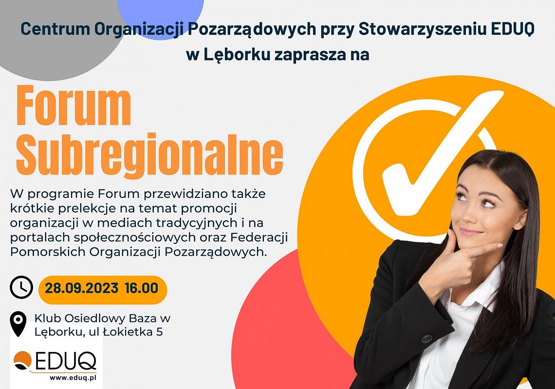 Forum Organizacji Pozarządowych Powiatu 51610