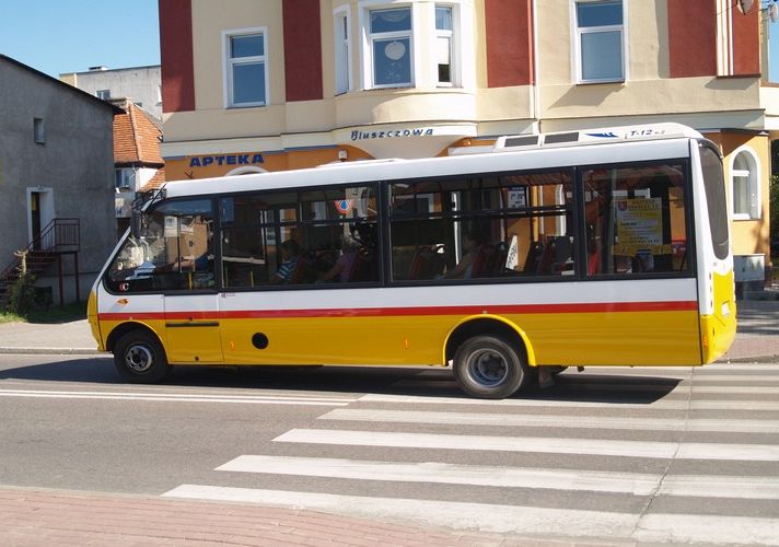 Nowym autobusem ZKM po Lęborku 1609
