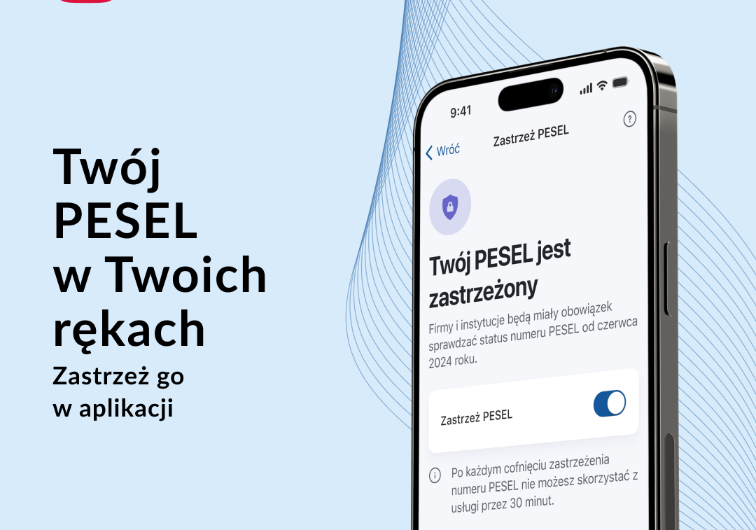 Zastrzeż PESEL i chroń swoje dane w mObywatelu 2.0 55077