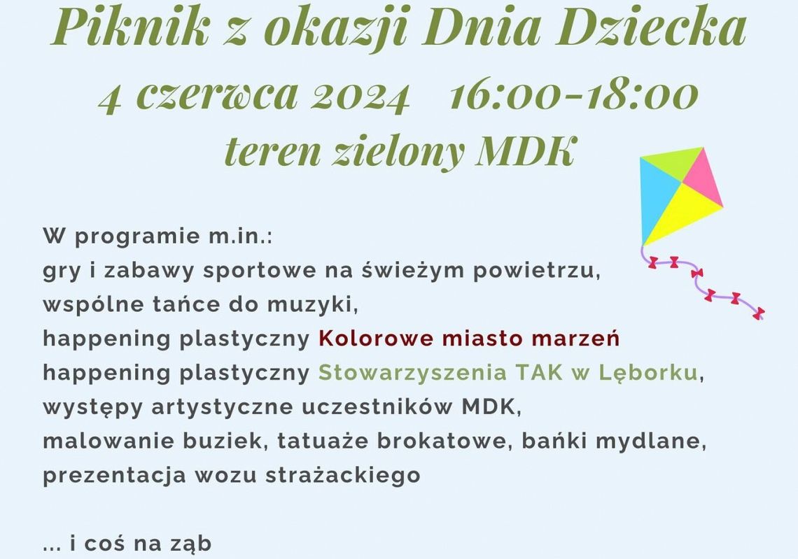 Piknik w MDK z okazji Dnia Dziecka 55082