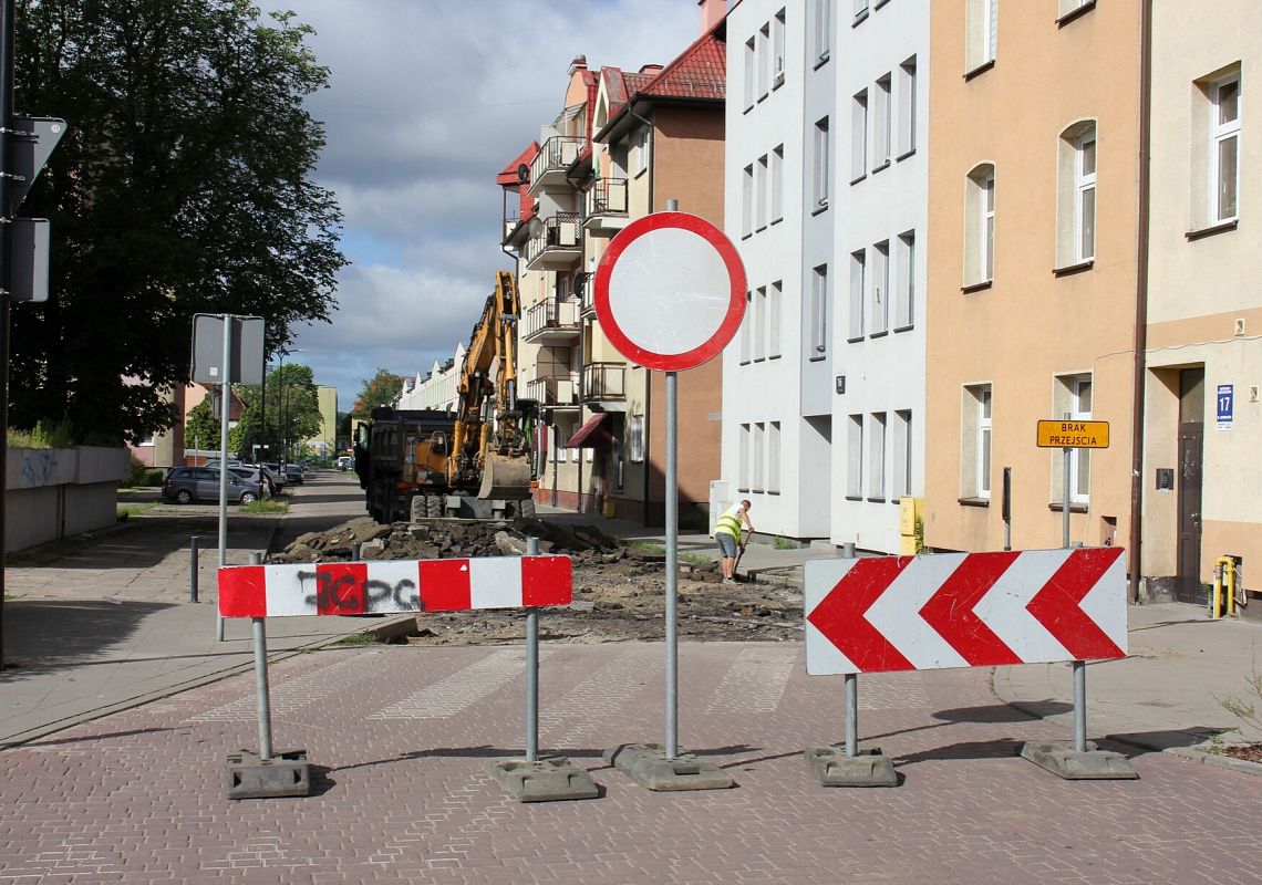 Utrudnienia drogowe na ul. Grunwaldzkiej 55665