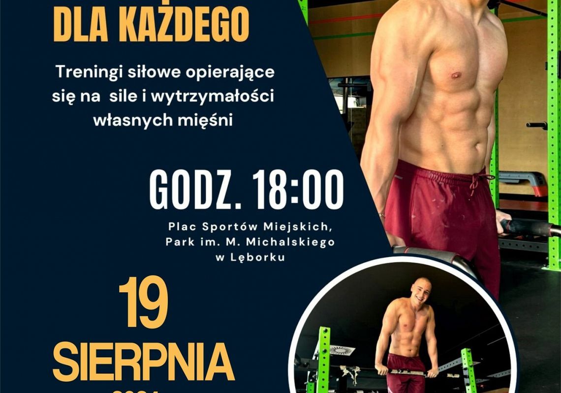 Kalistenika dla każdego - piąty trening 55776