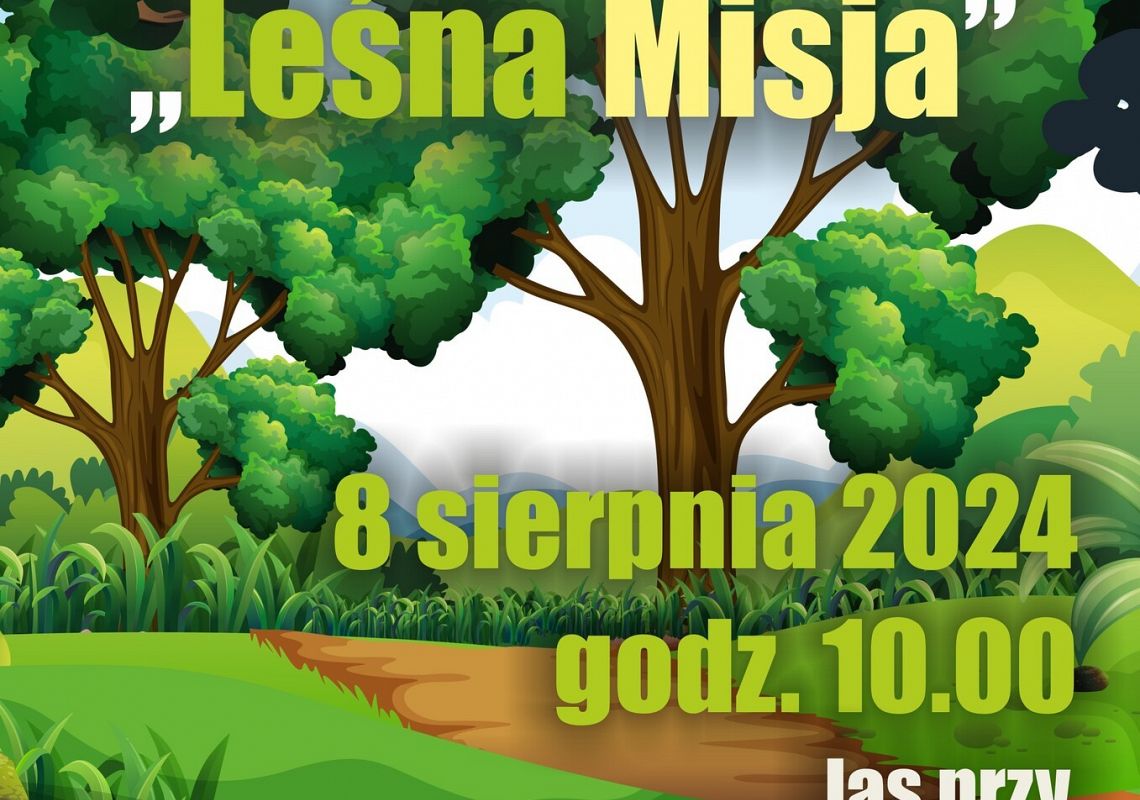 "Leśna Misja" - gry i zabawy w lesie 56878