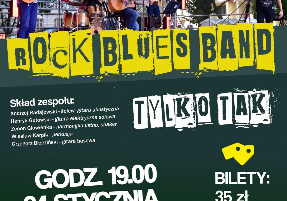 Koncert Rock Blues Band TYLKO TAK w Stacji Kultura 60193