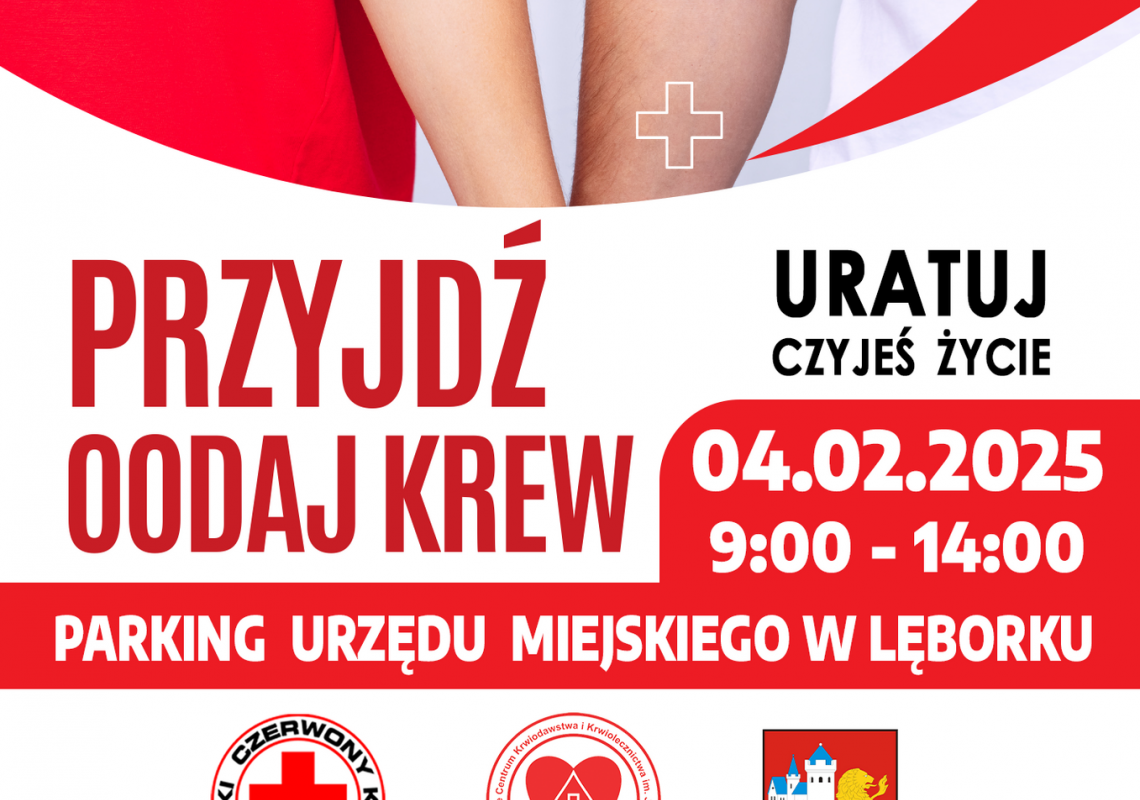 Oddaj krew przy Urzędzie Miejskim w Lęborku 60823