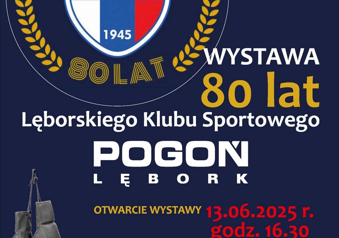 Pogoń Lębork ma 80 lat. Jubileuszowa wystawa w 64103