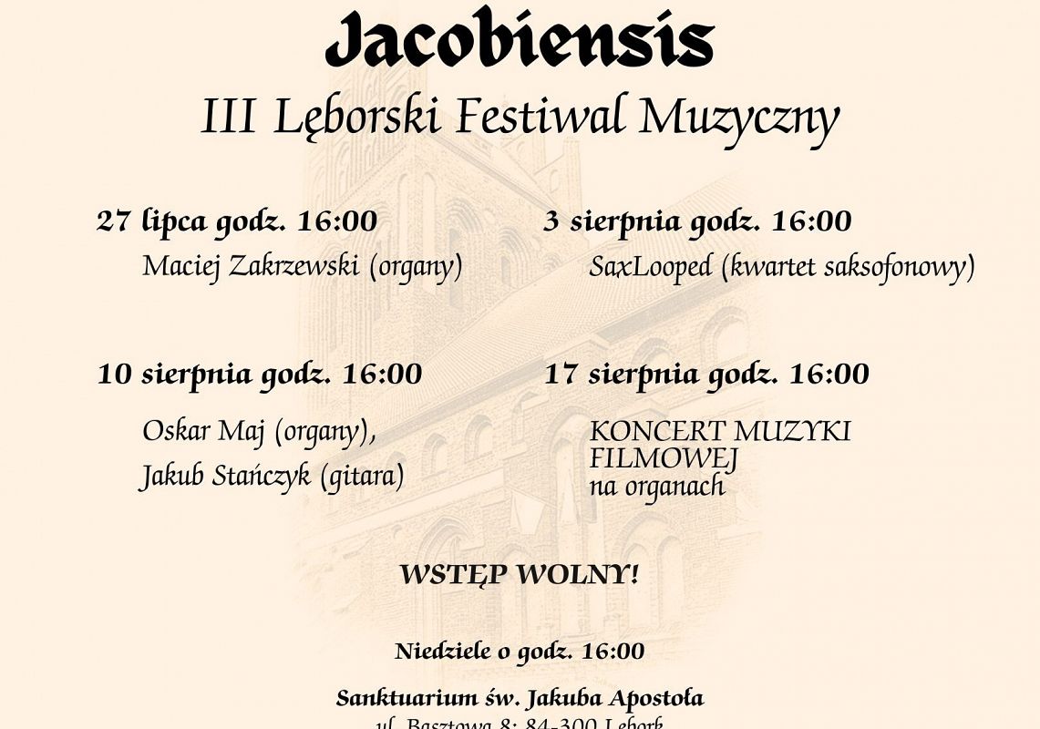 Jacobiensis – Lęborski Festiwal Muzyczny po raz 66070