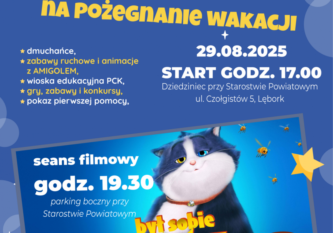 Kino letnie na pożegnanie wakacji 66504