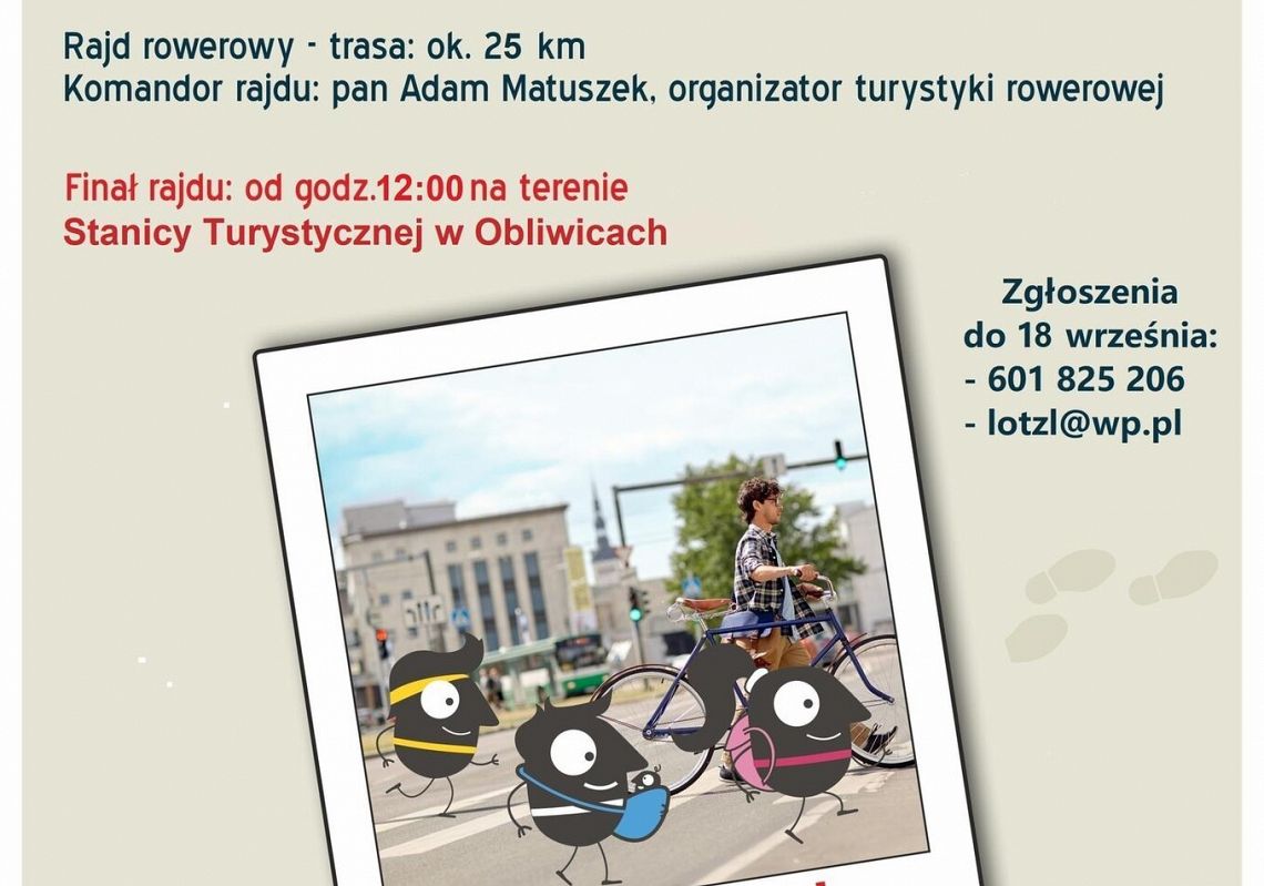 Rekreacyjny rajd pieszy i rowerowy 67087