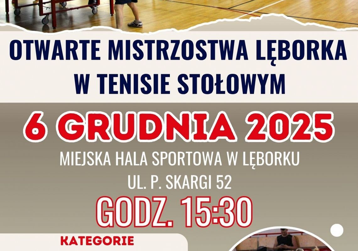 Otwarte Mistrzostwa Lęborka w Tenisie Stołowym 69333