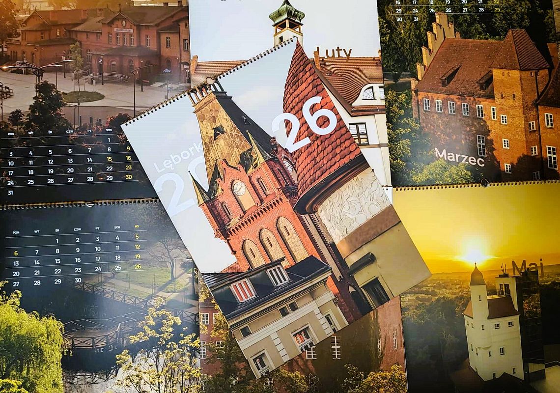 Miejski kalendarz Lęborka na 2026 rok jest już 69605