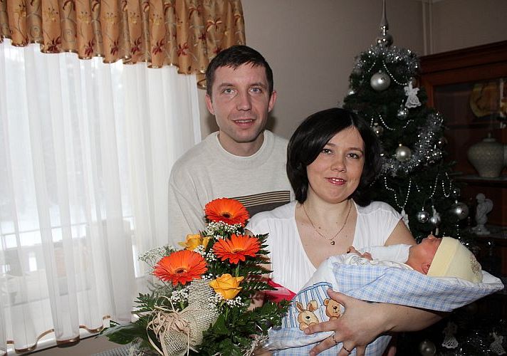 Odwiedziny u pierwszego lęborskiego dziecka 5518