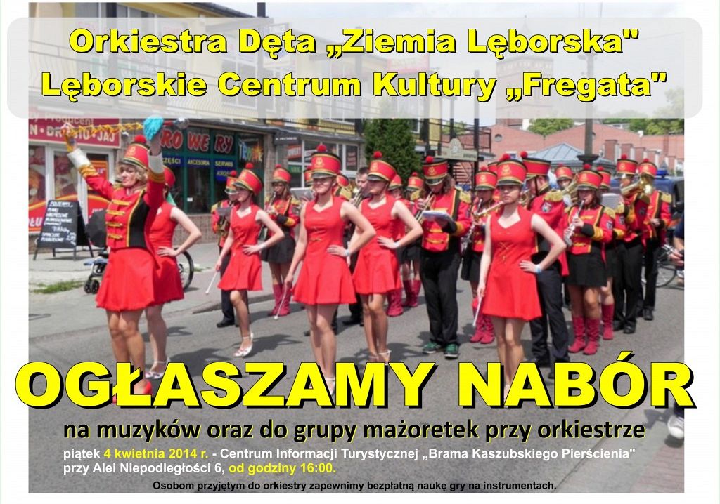 Nabór muzyków i mażoretek do Orkiestry Dętej 7935