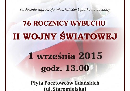 Obchody 76. rocznicy wybuchu II wojny światowej w 13006