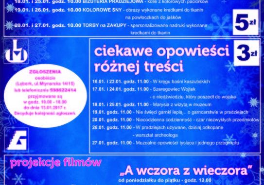 Ferie Zimowe w Muzeum 17532