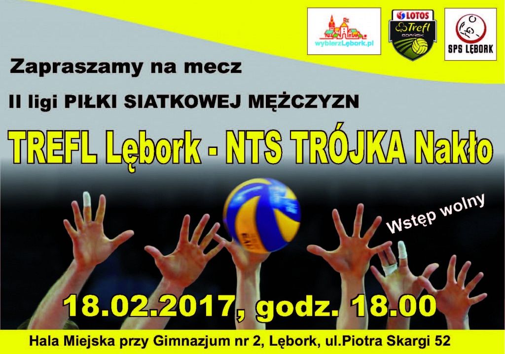 W sobotę TREFL Lębork podejmie NTS Trójkę Nakło 17922