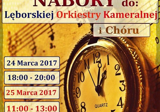 Nabór do Lęborskiej Orkiestry Kameralnej i Chóru 18238