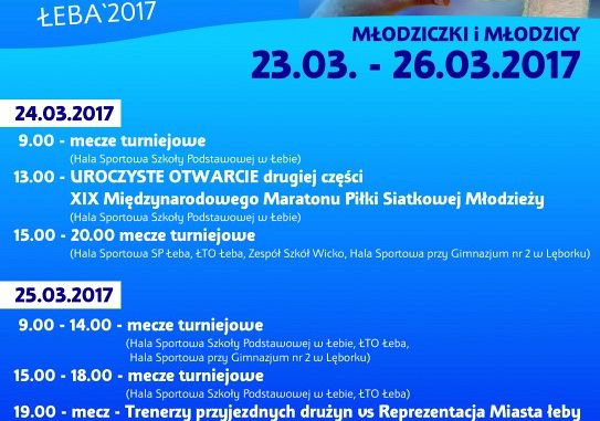 Maraton Piłki Siatkowej Młodzieży w Łebie 18316