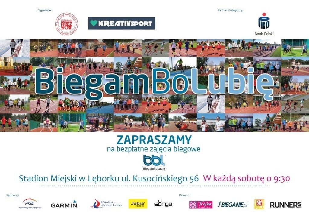 Biegam, bo lubię - bezpłatne zajęcia biegowe na 18513