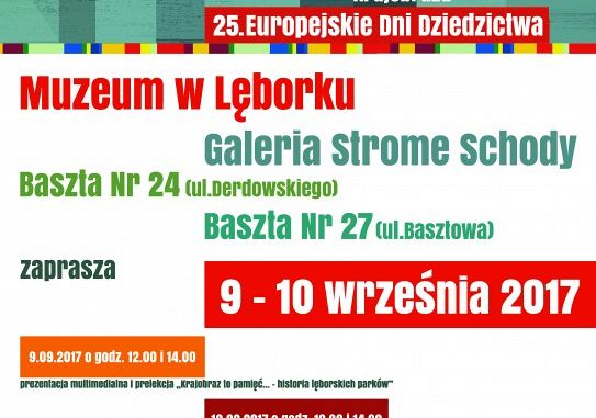Europejskie Dni Dziedzictwa, Muzeum w Lęborku 20673