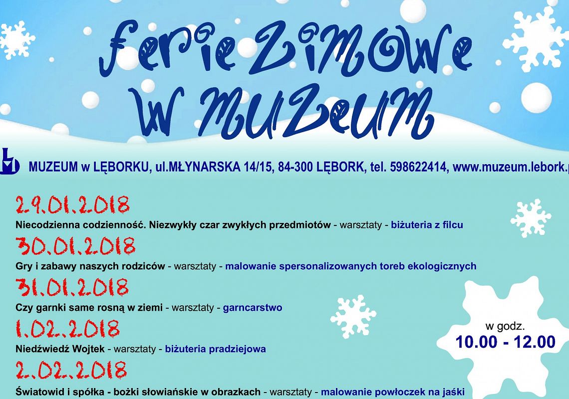 Ferie zimowe z Muzeum 22658