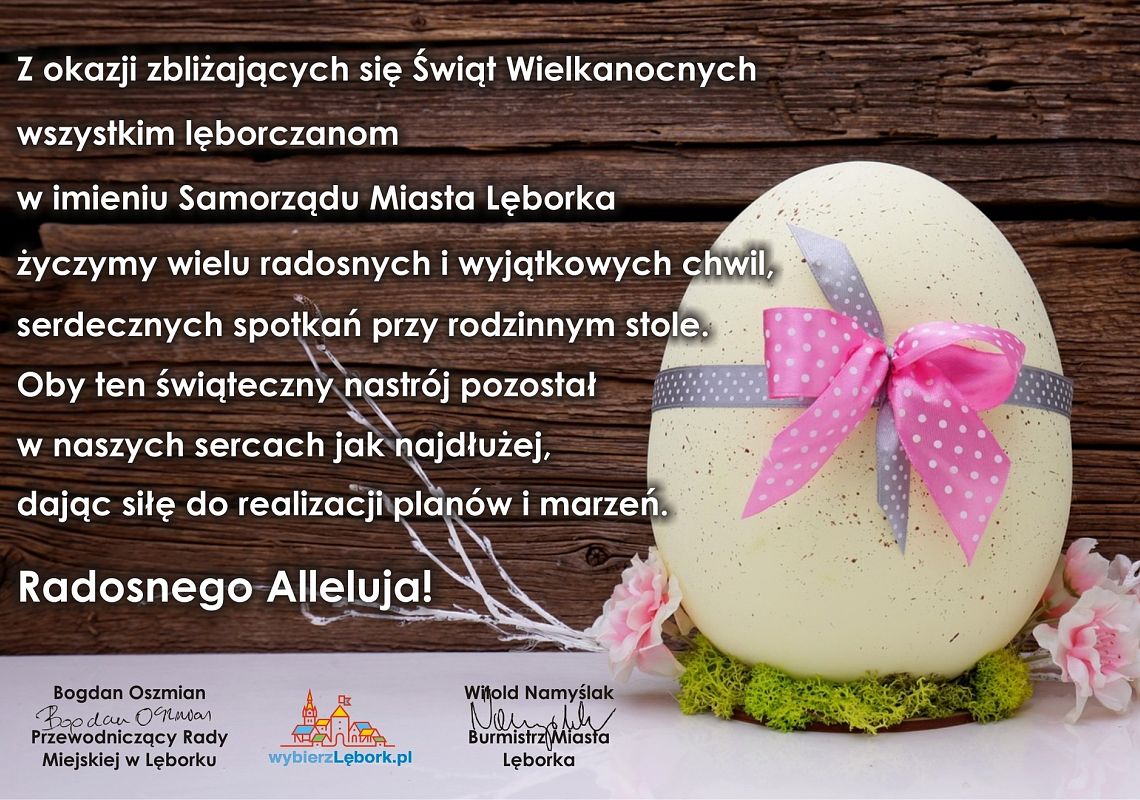 Z okazji zbliżających się Świąt Wielkanocnych 23374