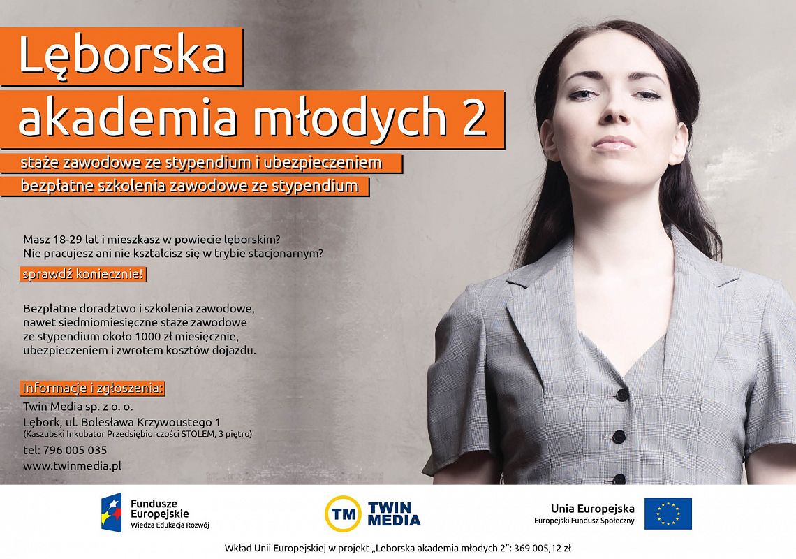 Nabór do projektu „Lęborska akademia młodych 2” 24472